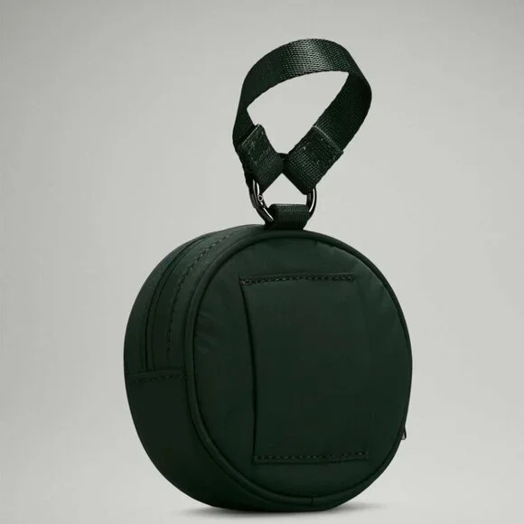 Lululemon Logo Pouch - Rainforest Green - Picture 2 of 5